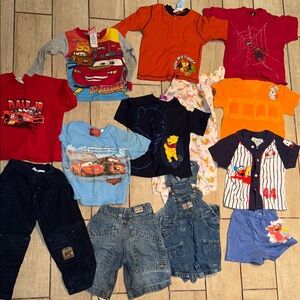 12 pc lot Kids Character nick
Jr Nickelodeon vintage kids elmo Disney cars shirt